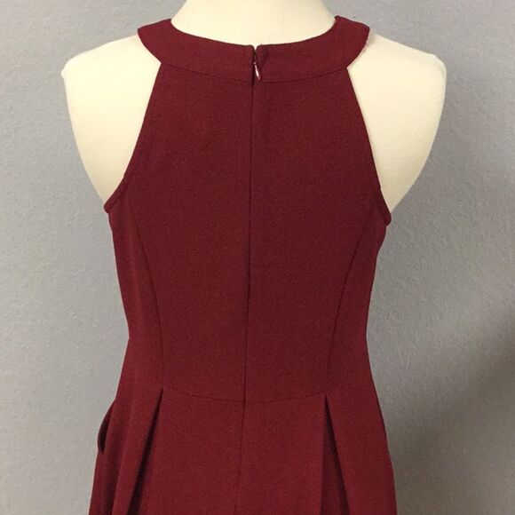 Red Mini Dress Size Large - Picture 4 of 5